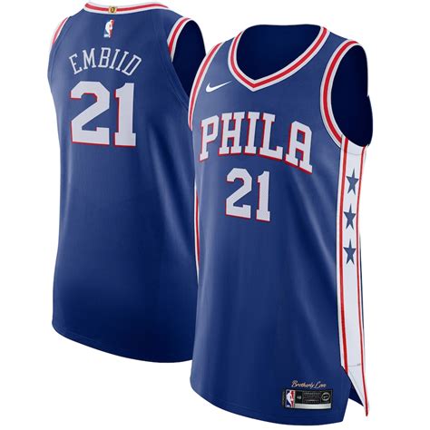 joel embiid 76ers jersey